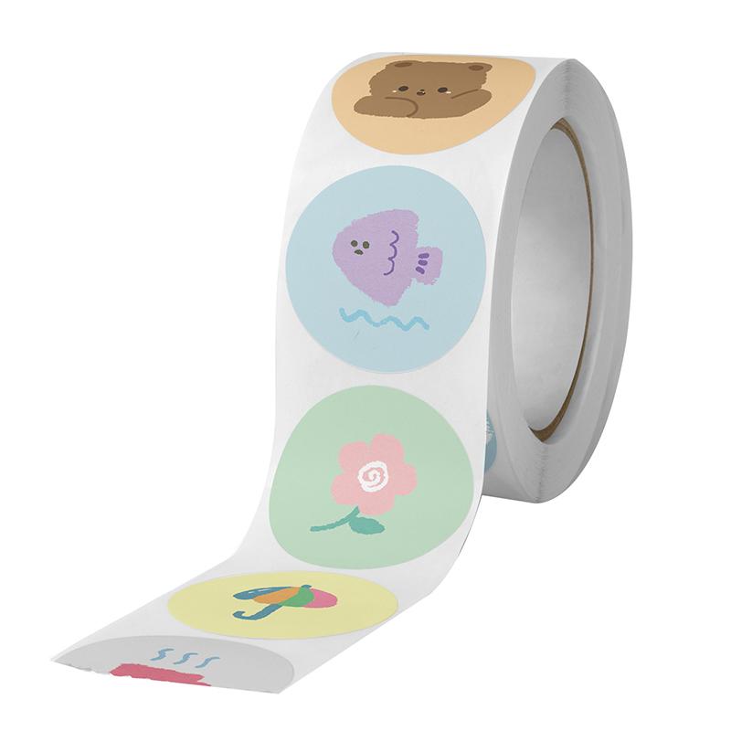 500Pcs Animal Reward Stickers For School Family Decoration Tag Sealing Label For Teacher Student Kid Scrapbooking Decor Stickers
