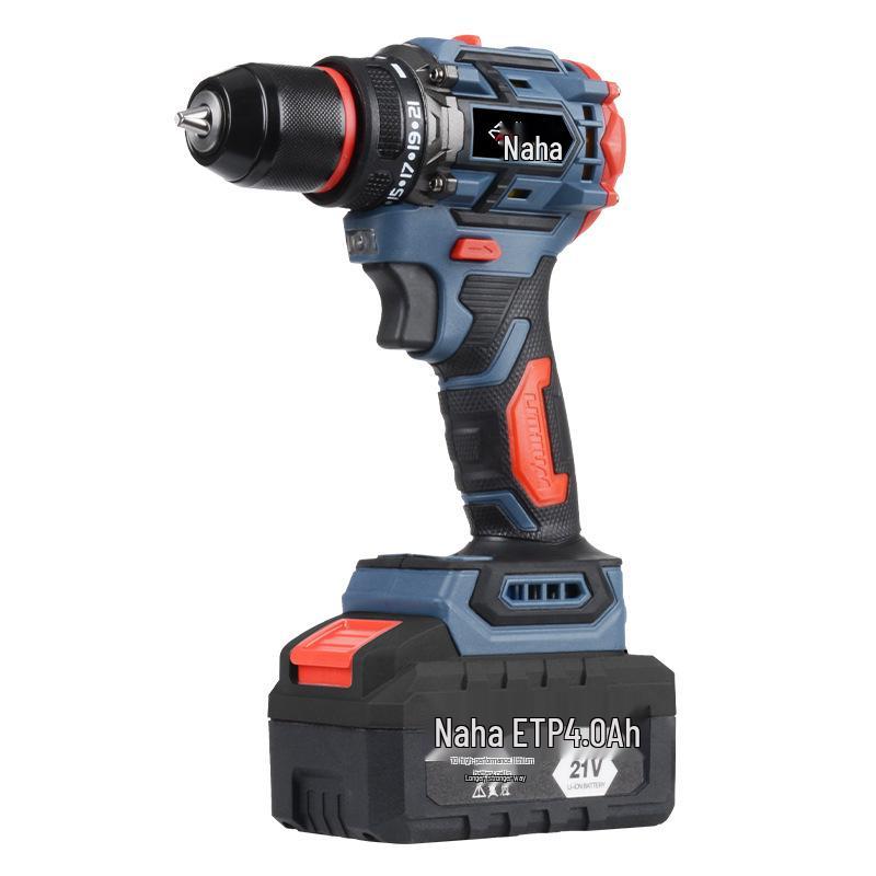 Naha 21V Cordless Drill & Electric Screwdriver with Rechargeable Battery