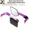 Motorcycle Foldable Rearview Side Mirror Universal For 125 200 250 390 790 890 1290 Adjustable Rear View Mirror Accessories