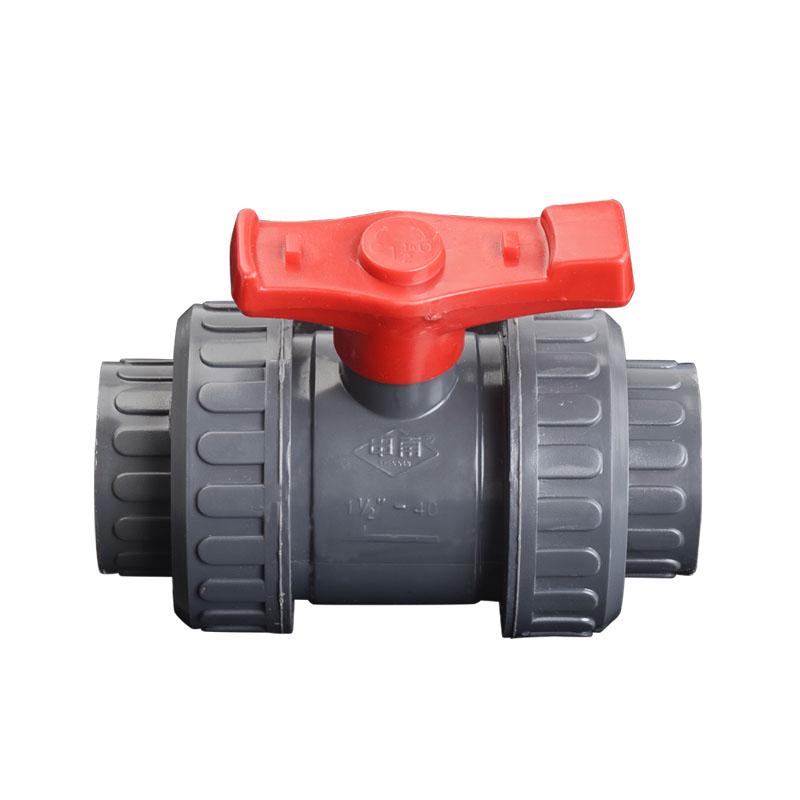 Shennan Q61F-16S UPVC Anti-Backflow Kitchen Drain Ball Valve