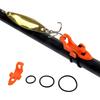 10set/pack Fishing Hook Secure Keeper Holder Lure Accessories Fishing Rod Bait Casting Tool  Jig Hooks Safe Keeping