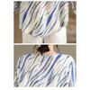 DIMANAF 2026 Women Plus Size New Summer Blouse Shirt Thin Casual Loose Lady Tops Tees Print Shirts