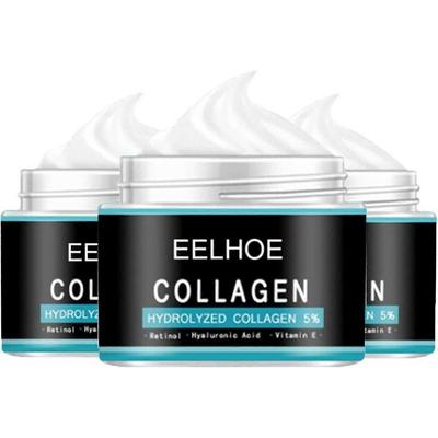 3pcs Collagen Men's Anti-aging Anti-wrinkle Cream - Collagen Cream For Face Men's Face Cream Moisturizer, Skin Firming And Tightening Anti Aging Wrin