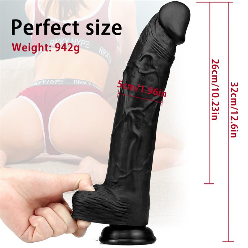 Liquid Silicone Lifelike Dildo Female Products Manual Large Super Soft Simulation Tool Sex Toy