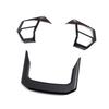 For Toyota Land Cruiser Prado 2024-2025 Glossy Black Steering Wheel Trims Decor