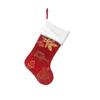 Christmas Socks Candy Boots With Small Bells Holiday Gift Bags Christmas Trees Santa Claus Boots For Fireplace