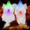 Terrifying Glowing Ghost Hanging Decor LED Escape Scene Set Door Porch Horror Prop Motion Sensitive Haunt Ready Kit