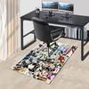 1pc Haikyuu!! Karasuno High School Volleyball Team Chair Mat, Office Desk Pad, Non-Slip Carpet for Home Decor, Seasonal Gift, Suitable for Office, Liv