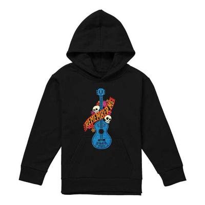 Childrens/Kids Remember Me Guitar With Skulls Hoodie