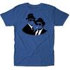 Blues Bros T-Shirt – Dan Aykroyd & John Belushi 80s Comedy Movie Tee
