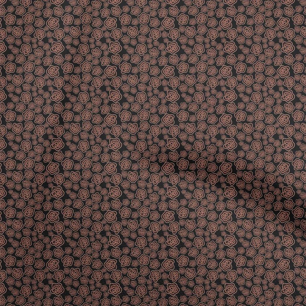 oneOone Cotton Flex Gray Fabric Abstract Floral Sewing Craft Projects Fabric Prints By Yard 40 Inch