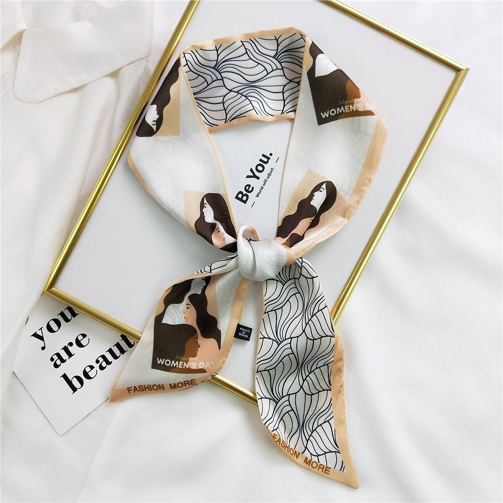 Neue Schals Seidenschals Damen Frühlings- und Herbstsaison Lange dekorative professionelle Schals Sommer Dünne Stile gepaart mit stilvollen Hemden