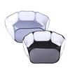 Yousheng Small Pet Playpen Breathable Mesh Prevent Escape Collapsible Hexagonal Playpen Rabbits Guinea Pig Rabbit Kitten Cage Tent Toy Pet Supplies