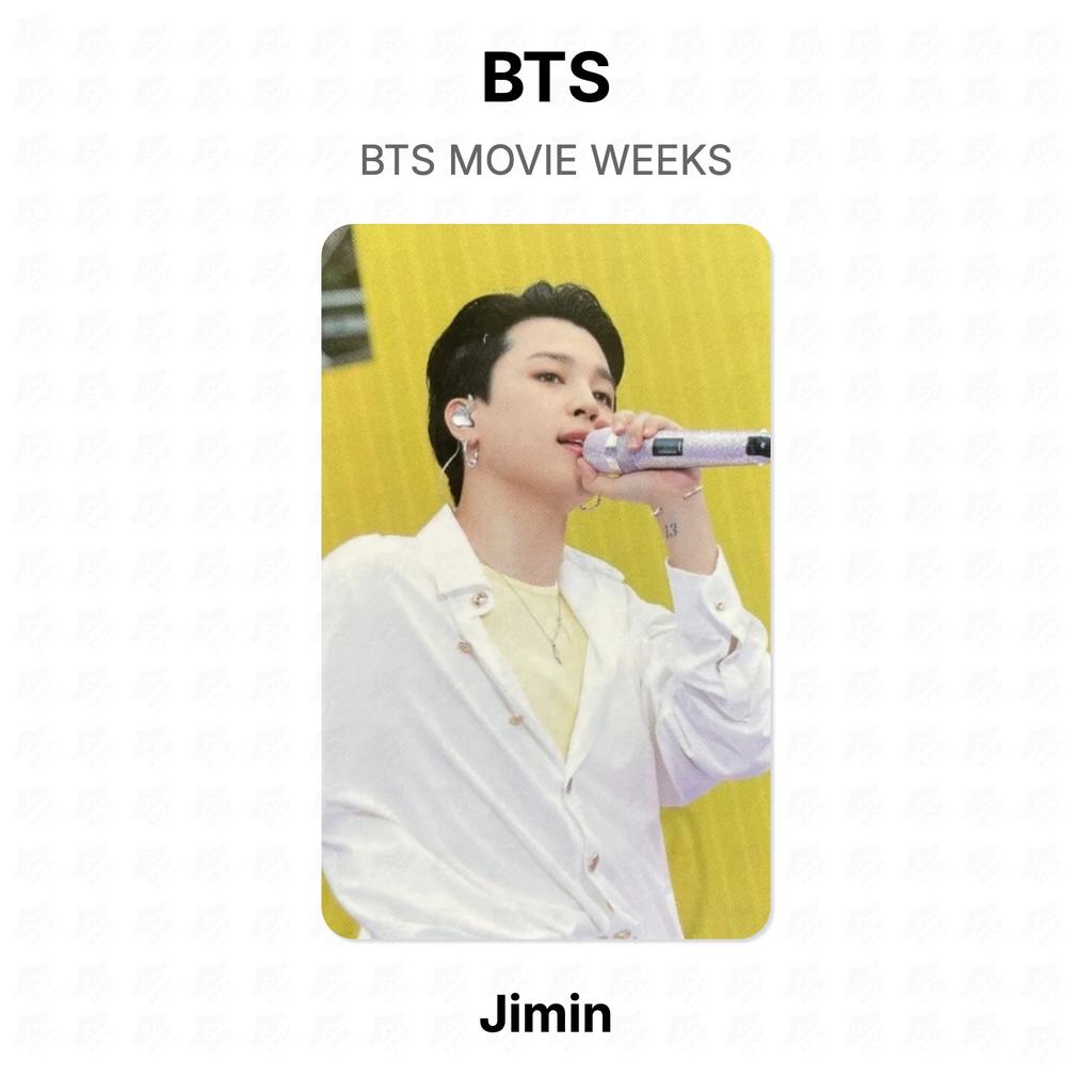 BTS MOVIE WEEKS Official Photocard