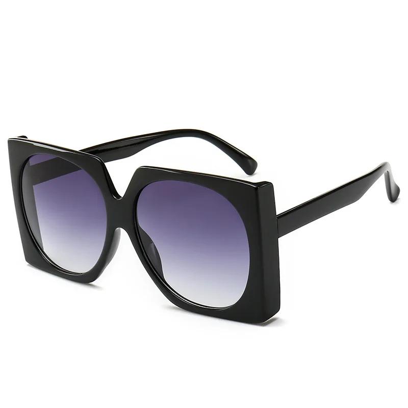 Y2k Candy Color Square Sunglasses for Women New Fashion Elegant Gradient Sun Glasses Female Oversized  Mujer Lentes