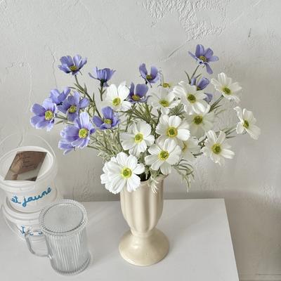 Ins Fenggesang Flower Simulation Flower Chrysanthemum Persian Daisy Bouquet Fake Flower Decoration Flower Arrangement Silk Flower Photo Props