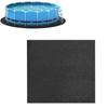AboveGround Pool Liner Pad Square Floor Swimming Pool Padding Mat Cutable Ground Protection Cloth Mats For Swimming Pool