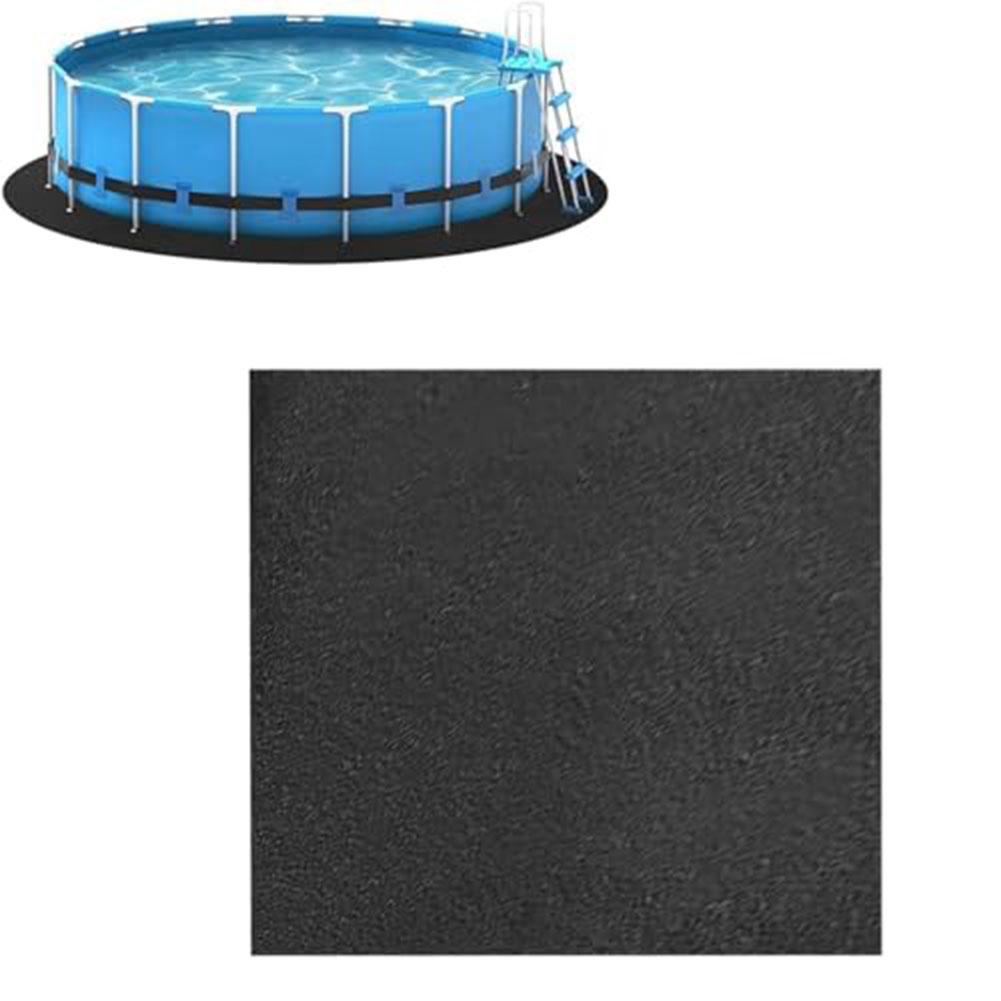 AboveGround Pool Liner Pad Square Floor Swimming Pool Padding Mat Cutable Ground Protection Cloth Mats For Swimming Pool