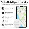 Wireless Mini GPS Tracker for iOS/Android Smart Anti-Lost Alarm Key Finder with APP Tag Locator Device for Pets Kids Wallet Car