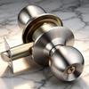 Blossom Stainless Steel Spherical Door Lock