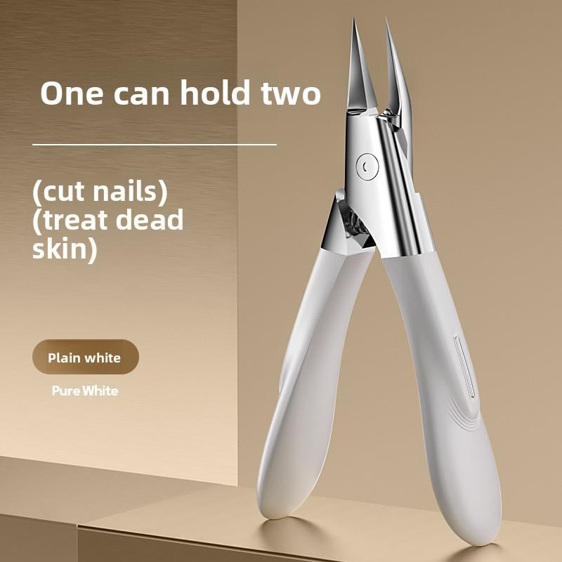 

Профессиональные кусачки для ногтей из нержавеющей стали - Острое прямое лезвие для вросших ногтей, современный дизайн, инструмент для точной стрижки