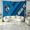 Al-Hilal Wall Tapestry Aesthetic Wall Hanging Printed Fabric Blanket Decorative Tapestries for Bedroom Living Room Home Decor