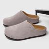 2025 Summer New Men's Casual Versatile Outdoor One-pedal Lazy Shoes Bag Head Half Slippers 45370-R