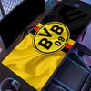 Borussia Dortmund Mouse Pad, Large Gaming Desk Mat, Non-slip XXL Mousepad for Laptop & Tablet, Mini PC Playmat with Stitched Edges