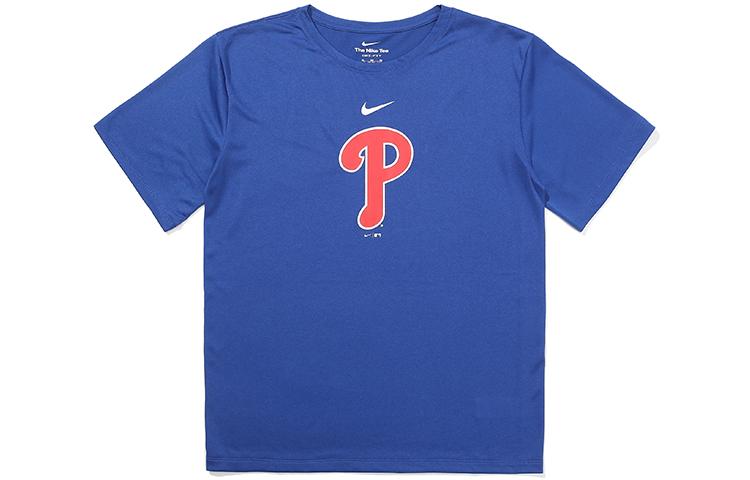 Nike x MLB T Shirt Royal Blue Kids 3Z3B7SAG5-PHI M