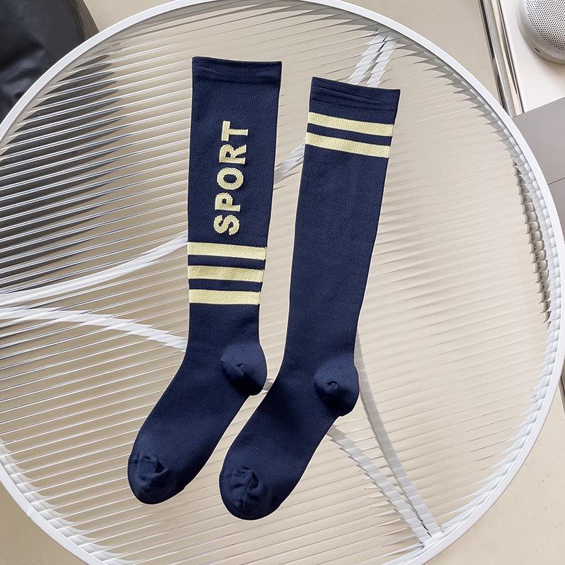Women's Compression Calf Socks - Professional Elastic Fitness, Running & Skipping Socks