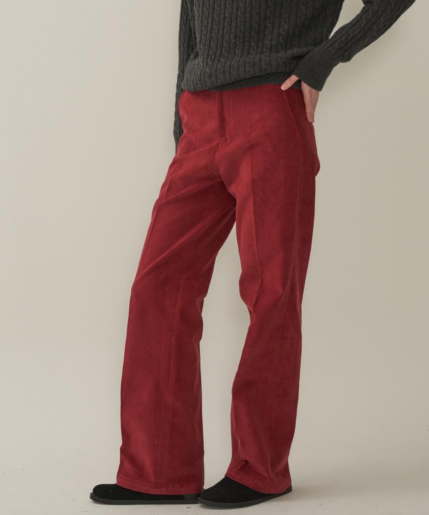 MOTT Corduroy Classic Bootcut - Burgundy