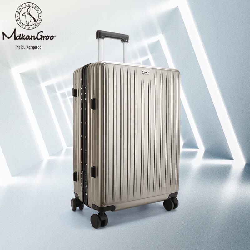 MDKANGROO Fashion Hardside Spinner Luggage