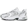 530 White Metallic Silver Unisex Sneakers MR530AD