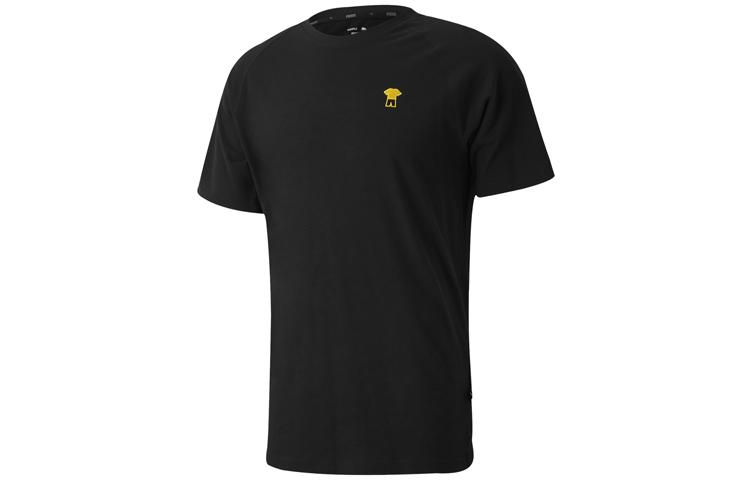 PUMA BVB Borussia Dortmund Soccer Ball T Shirt Men s Black 758292-02 XS