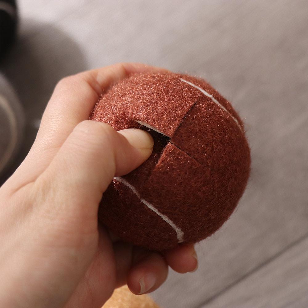 4PCS/set Tennis Balls Shape Chair Leg Floor Protector Nonslip Floor Protection Table Leg Cover Thicken Anti-Noise Stool Leg Cap