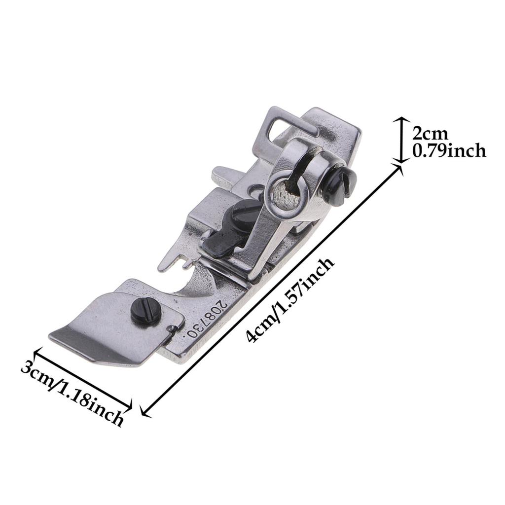 Overlock-Nähfuß Stahl Nähmaschinenzubehör Aufsatz für Industrielle Nähmaschine DIY Ersatzteile