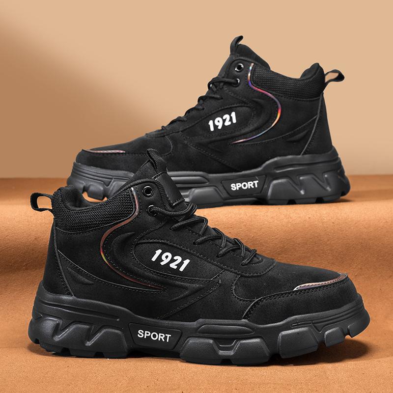 2025 Autumn and Winter New Men's Shoes Martin Boots Versatile Casual Shoes Men's Niche Original Trend Fashion Tooling Men's Boots