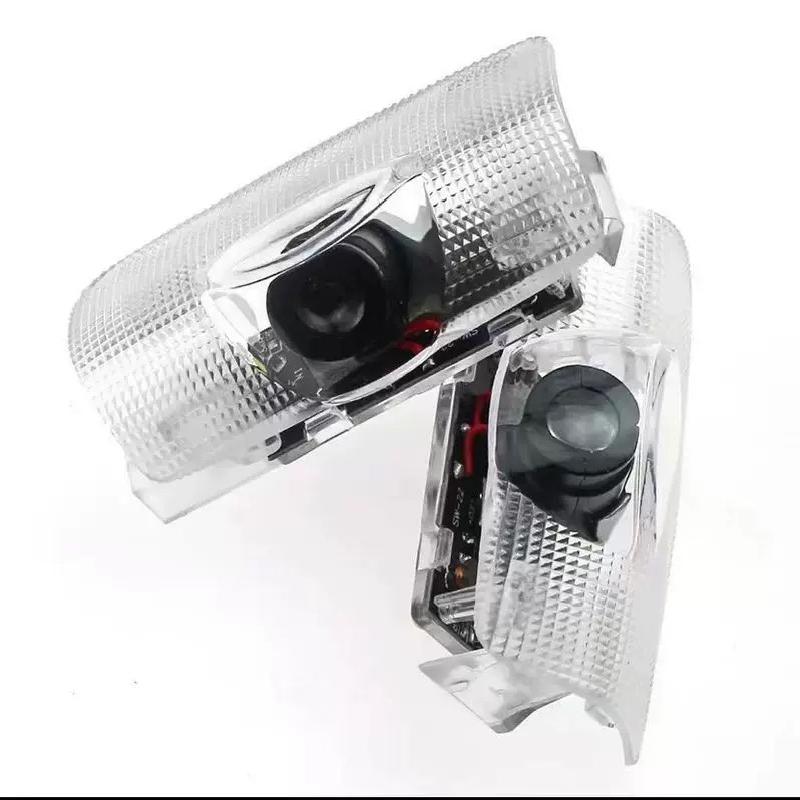 2PCS LED Door Welcome Light for Toyota Highlander RAV4 Camry AVALON Corolla Prado Door Step Lamp Toyota Logo Projector Car Decor
