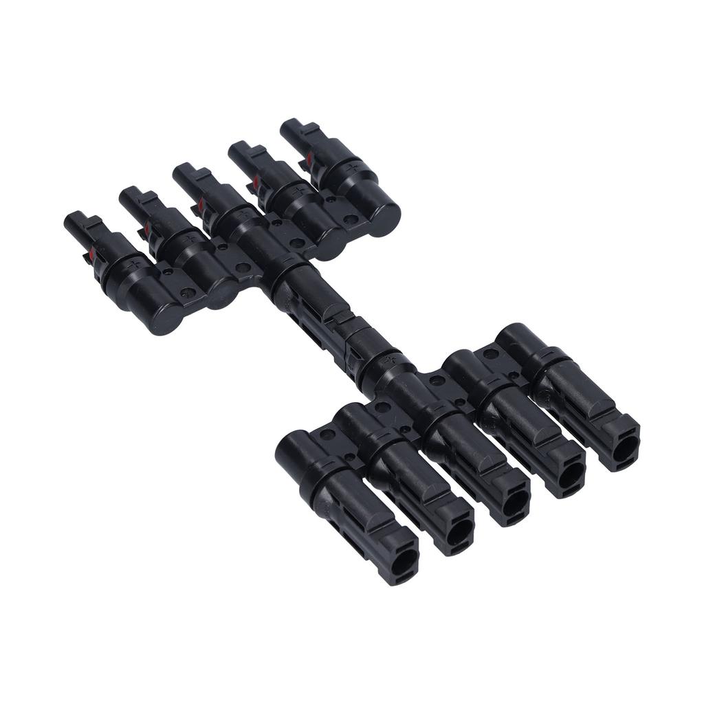 1 To 5 Branch Connector 5 Way Solar Panel Cable Branch Connector IP67 Waterproof Male Female Connector