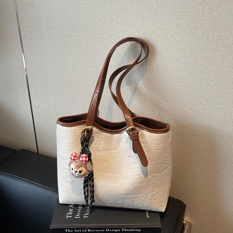 Premium Bag Women's New Popular Fashion Shoulder Bag Large Capacity Tote Bag Commuter Handbag