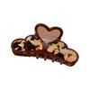 Elegant Retro Heart Hair Claw Clip In Stylish Acetate For Fashionable Women