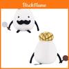 Peluche Adorable Détective Œuf Mignon Dessin Animé Anime Animal en Peluche Pour Appartement Dortoir