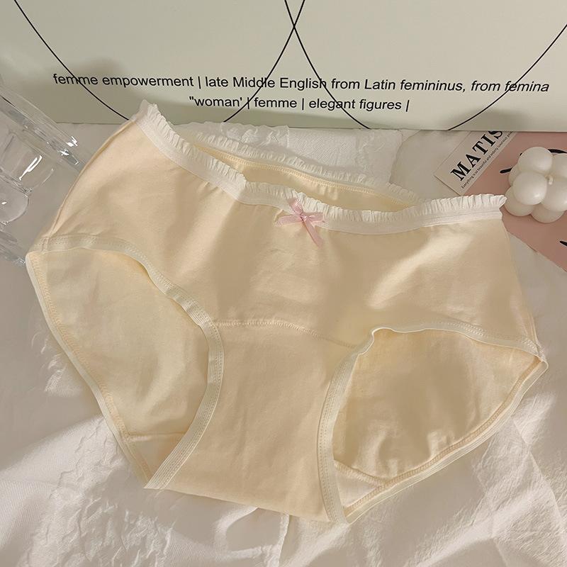 A-class baby cotton 7A antibacterial extended crotch pure cotton comfortable waist bag hip triangle Panties