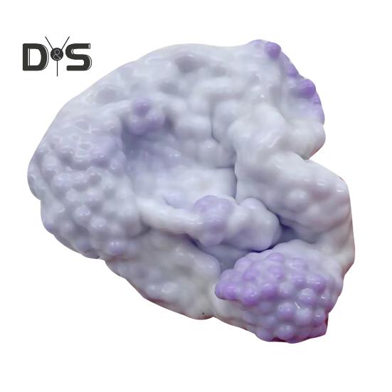 

1/4 шт., наполненный бусинами мяч для снятия стресса, игрушка для снятия тревоги, сжимаемый мяч, сенсорная игрушка для детей, подростков и взрослых, портативный мягкий цветной мяч, игрушка для снятия стресса фиолетовый