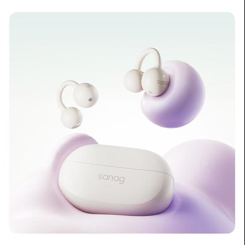 SANAG F20S Pro Open-Ear Clip-On Bluetooth Earbuds