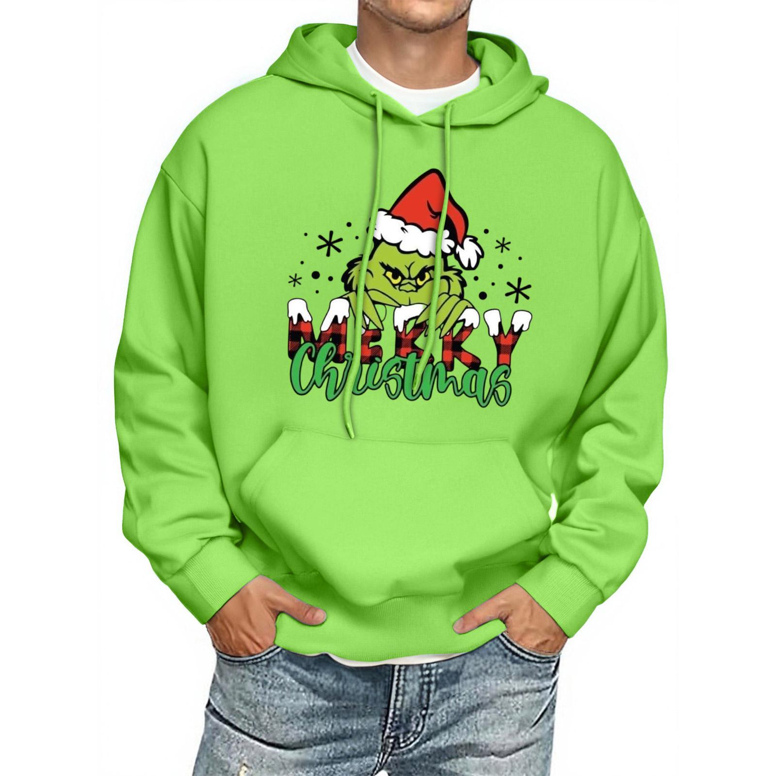 

Мужская толстовка с капюшоном с принтом, с длинным рукавом, повседневный пуловер, худи, толстовка с капюшоном XL