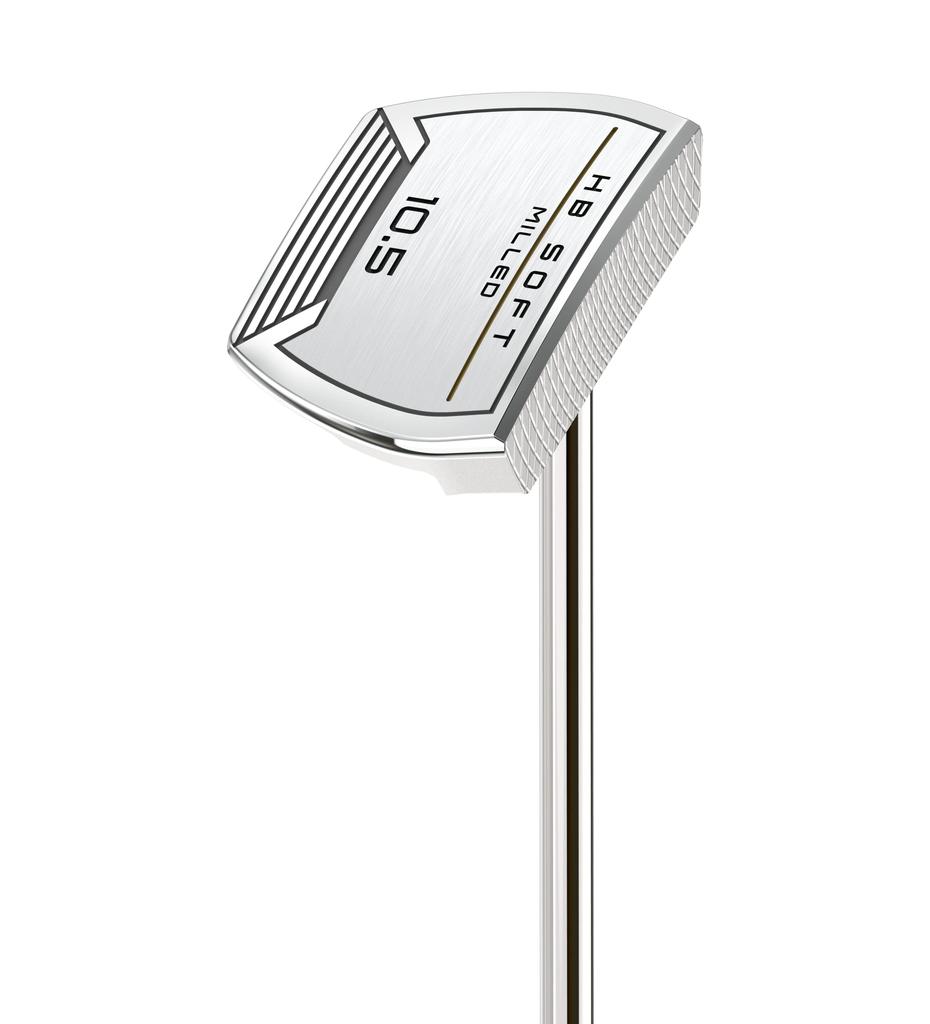 DUNLOP Cleveland GOLF Putter HB SOFT MILLED PUTTER Prawy Loft 3 stopnie 2022 Model Srebrny #10.5C Męski Kąt