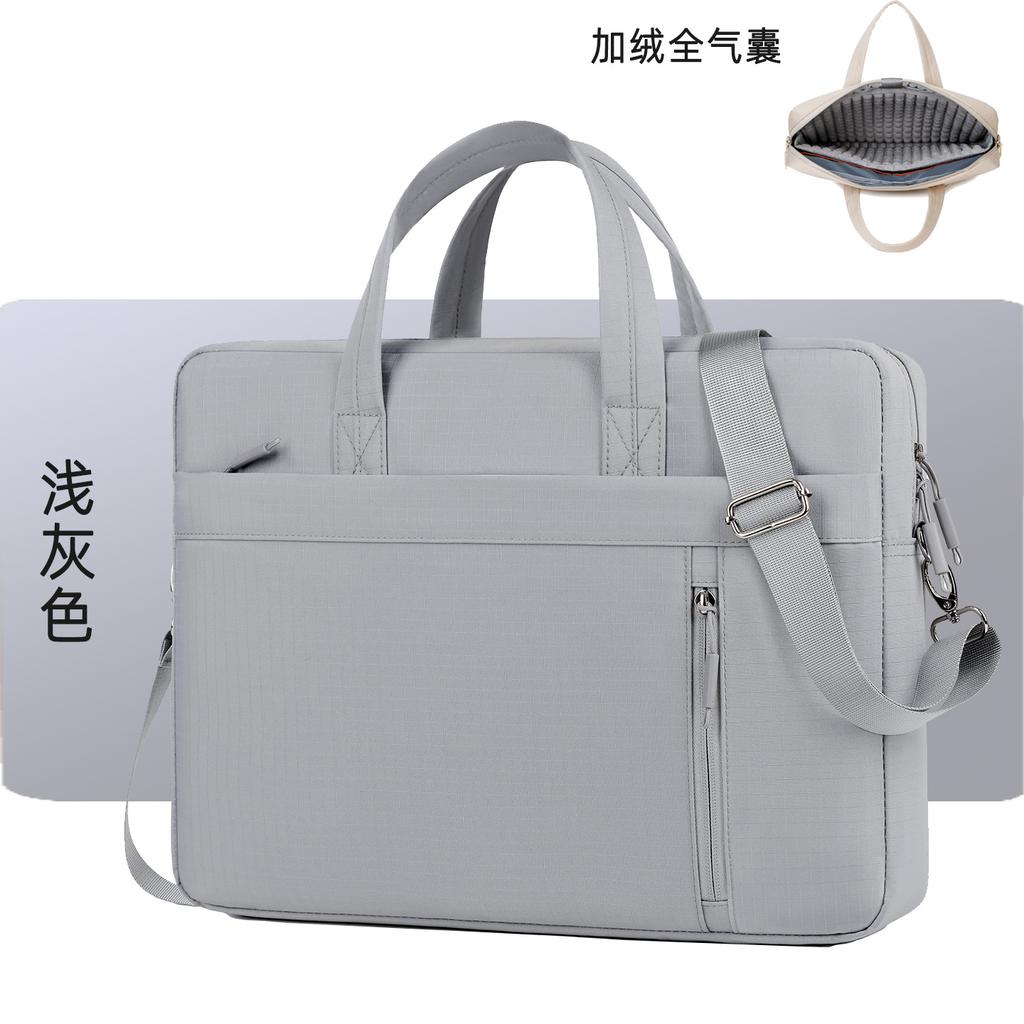 TS JYL Laptop bag,Large Capacity Laptop Handbag Air Cushion Shockproof Protective Bag