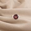 Rhodolith Edelstein Silberring, 925 Sterlingsilber Handgefertigter Ring, Damenschmuck, Versprechensring, Eleganter Brautring RR-83-5