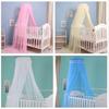Summer Universial Crib Mosquito Net for Infants Portable Cot Folding Canopy Netting Protector Without Bracket